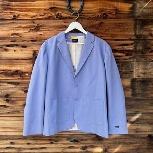 OBEY | Periwinkle Light Purple Textured Blazer M